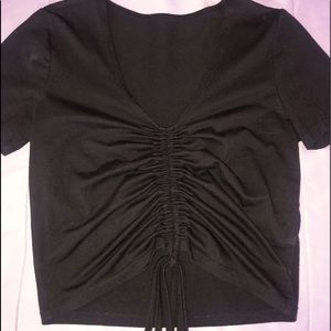 Black Crop Top